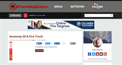 Desktop Screenshot of firefighterblog.com